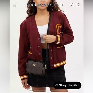 Coach Mini Jamie Camera Bag in Signature Canvas